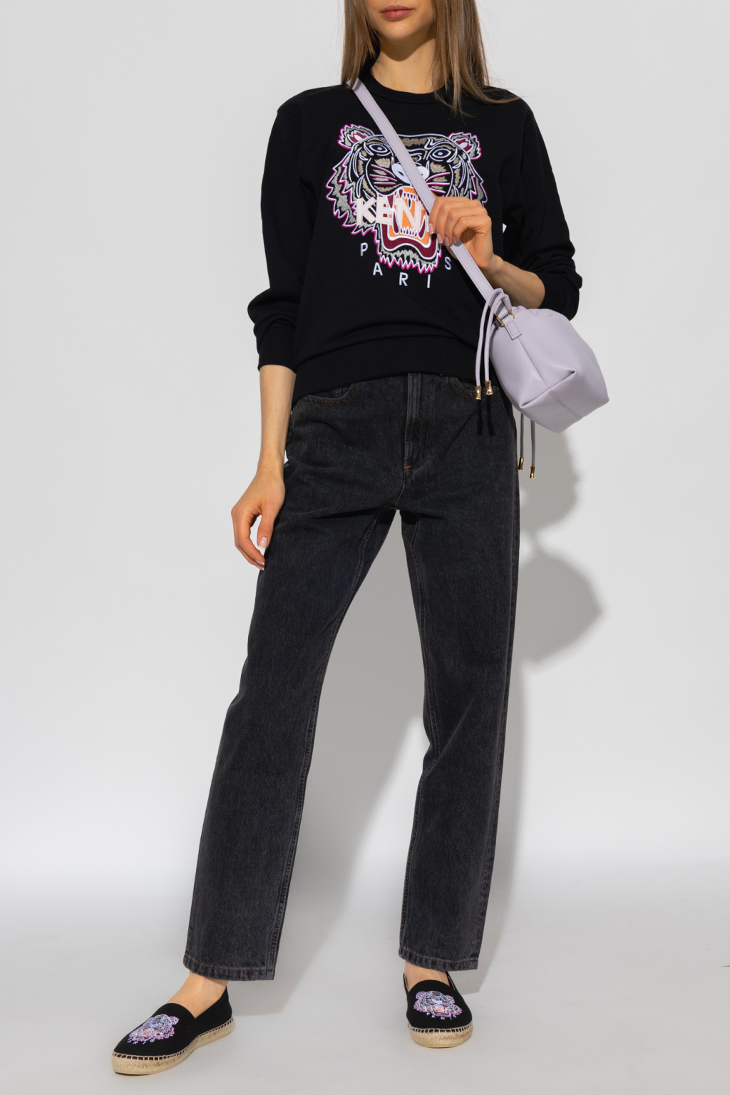 Shirt mit rundem Ausschnitt Schwarz Kenzo - Lemaire T